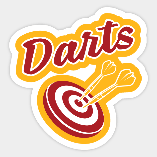 Darts Sticker by nektarinchen